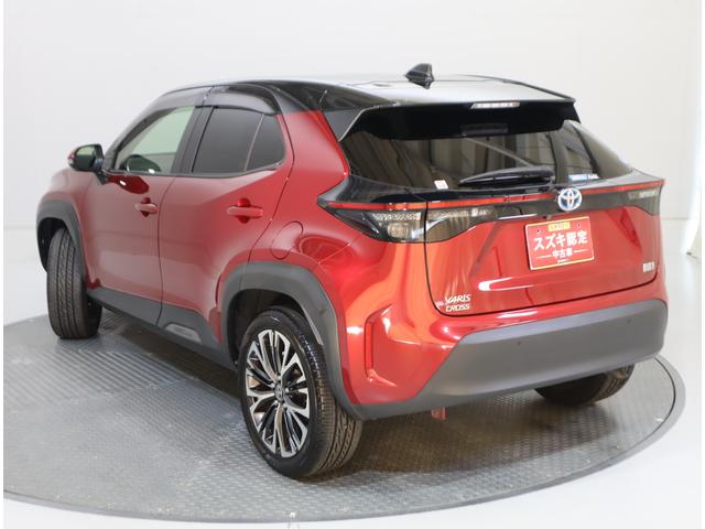 ヤリスクロス ハイブリッドZ 車検整備渡し 純正OPナビ・ETC・全方位C 純正オプションメモリーナビ(ラジオ・TV・Bluetooth・USB) ETC 全方位カメラ 前後ドラレコ 前後ブレーキサポート 追従式クルーズコントロール レーンキープアシスト マット・バイザー(24枚目)
