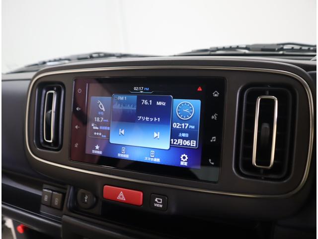 アルト HYBRID X 2型 純正ディスプレイオーディオ・全方位C 純正オプションディスプレイオーディオ(ラジオ・Bluetooth・USB) 全方位カメラ 前後ドラレコ 前後ブレーキサポート ハイビームアシスト付LEDオートヘッドライト シートヒーター フロアマット(12枚目)