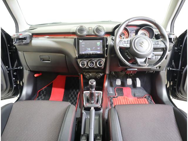 スイフトスポーツ スポーツ 2型 BTナビ・ETC・全方位カメラ・前後ドラレコ 8インチナビ(ラジオ・TV・CD・DVD・Bluetooth・MSV・SD・USB) ETC 全方位カメラ 前後ドラレコ 前後ブレーキサポート 追従式クルーズコントロール レーンキープアシスト マット(8枚目)