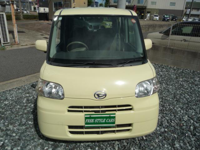 タント Ｌ　禁煙車ＨＤＤナビゲーション地上デジタル１セグテレビＤＶＤビデオ再生ＣＤ録音ＵＳＢ入力端子ＥＴＣグー鑑定済み車検２年Ｔチェーン左側スライド式ドア１４ｉｎＡＷキーレスＷエアＢフルフラット取説ＭノートＡＢＳ（2枚目）