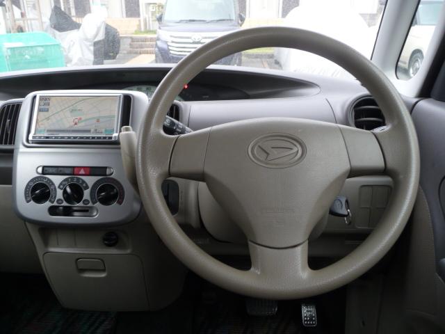 タント Ｌ　禁煙車ＨＤＤナビゲーション地上デジタル１セグテレビＤＶＤビデオ再生ＣＤ録音ＵＳＢ入力端子ＥＴＣグー鑑定済み車検２年Ｔチェーン左側スライド式ドア１４ｉｎＡＷキーレスＷエアＢフルフラット取説ＭノートＡＢＳ（53枚目）