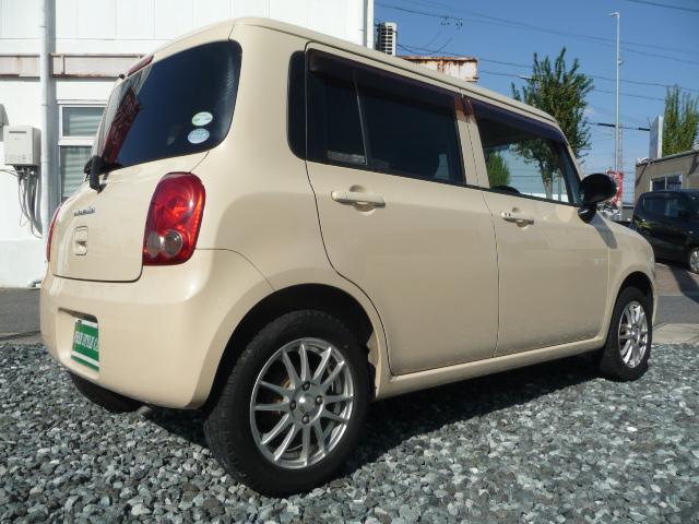 アルトラパン X 禁煙車メモリーナビ地デジテレビDVDビデオ再生CD車検2年グー鑑定済みETCウインカー付きミラー14inAWドラレコ前カラー連動BカメラTチェーンWエアーBスマキーABSプッシュスタートBステアチルト(5枚目)