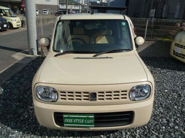 アルトラパン X 禁煙車メモリーナビ地デジテレビDVDビデオ再生CD車検2年グー鑑定済みETCウインカー付きミラー14inAWドラレコ前カラー連動BカメラTチェーンWエアーBスマキーABSプッシュスタートBステアチルト(48枚目)