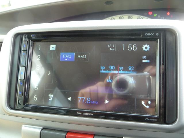 タント X 車検付き9年1月14日Tチェーン禁煙車ブルートゥース接続可能DVDビデオ再生USB端子CD内蔵ETCコラムシフト4速ATスマートキーWエアB左側スライド電動格納ミラー角度調節ABSフラット取説Mノート(52枚目)