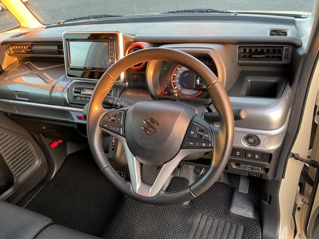 スペーシアギア ハイブリッドXZ セーフサポート ナビ 衝突被害軽減ブレーキ 後退時ブレーキサポート LEDヘッドライト 14インチアルミ 両側パワースライドドア アダプティブクルーズコントロール シートヒーター メモリーナビ フルセグTV ETC(7枚目)