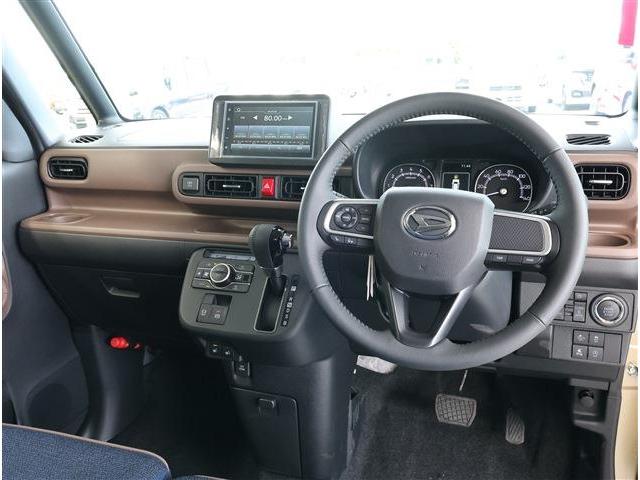 ムーヴキャンバス セオリーＧ　Ｄオーディオ付　メッキ装飾　衝突被害軽減ブレーキ　コーナーセンサー　ＬＥＤヘッドライト　両側パワースライドドア　シートヒータ　ホッとカップホルダー　置きラクボックス　スマホナビ連携ディスプレイオーディオ　バックカメラ（3枚目）