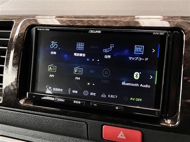 ハイエースバン スーパーＧＬ　ダークプライムＩＩ　１５インチアルミホイール　左右パワースライドドア　ダークメッキ装飾　助手席エアバッグ　コンビシート　黒木目調インテリアパネル＆コンビハンドル　メモリーナビ　３６０°パノラミックビューモニター（5枚目）