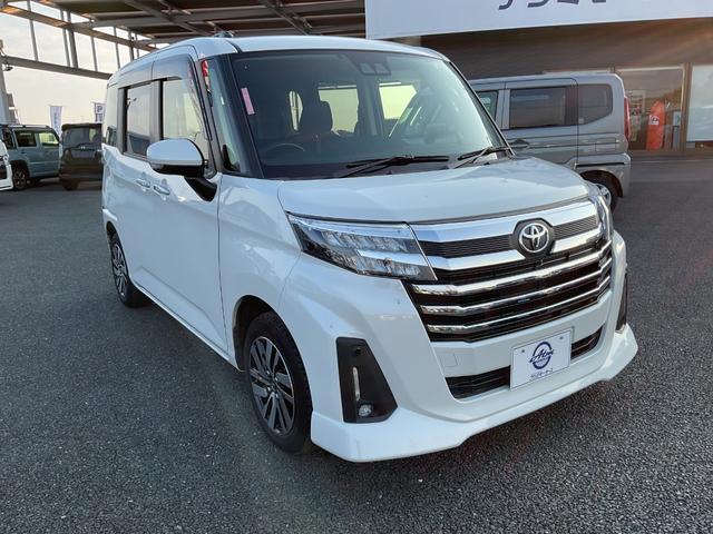 ルーミー カスタムG 衝突被害軽減ブレーキ コーナーセンサー LEDヘッドライト 14インチアルミ 両側パワースライドドア スマートキー メモリーナビ TV バックカメラ ETC(3枚目)