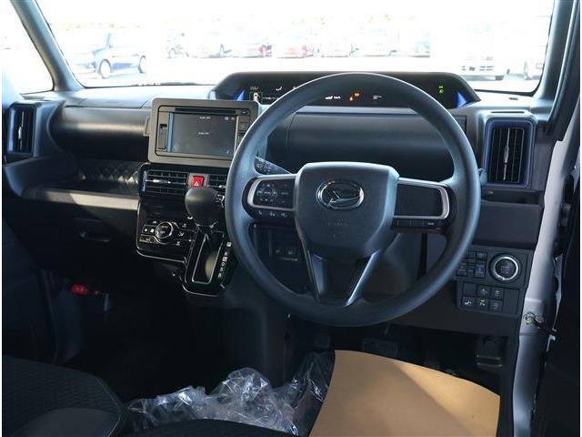 タント カスタムＸ　Ｄオーディオ付　衝突被害軽減ブレーキ　コーナーセンサー　ＬＥＤヘッドライト　１４インチアルミ　両側パワースライドドア　シートヒーター　ディスプレイオーディオ　３６０°パノラマビューモニター　ＥＴＣ（3枚目）