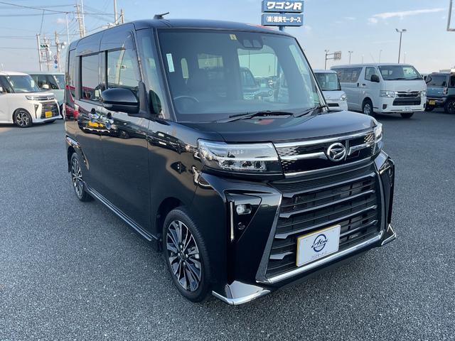 タント カスタムRS インテリアパネルパック スカッフプレートカバー 衝突被害軽減ブレーキ コーナーセンサー 両側パワースライドドア コンビシート シートヒーター 8型ワイドナビ フルセグTV バックカメラ ETC(3枚目)