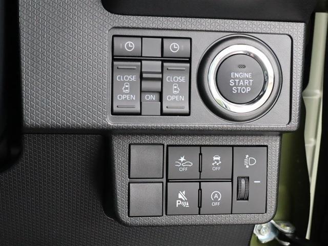 タント ファンクロス　２トーン　パノラマＵＰＧ　ナビ装着用３６０°カメラ　ステアリングスイッチ　衝突被害軽減ブレーキ　コーナーセンサー　ＬＥＤヘッドライト　ＬＥＤフォグランプ　１４インチアルミ　ルーフレール　両側パワースライドドア　シートヒーター（10枚目）