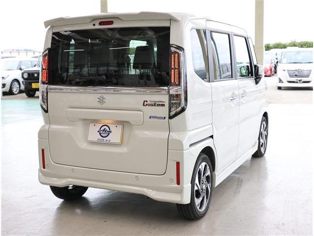 スペーシアカスタム ハイブリッドＸＳ　Ｄオーディオ付　ヘッドＵＰディスプレイ　電動パーキングブレーキ　両側パワースライドドア　パーソナルテーブル　後席アームレスト　マルチユースフラップ　ＵＳＢ　ＵＳＢーＣ電源ソケット　スマホナビ連携ディスプレイオーディオ（7枚目）