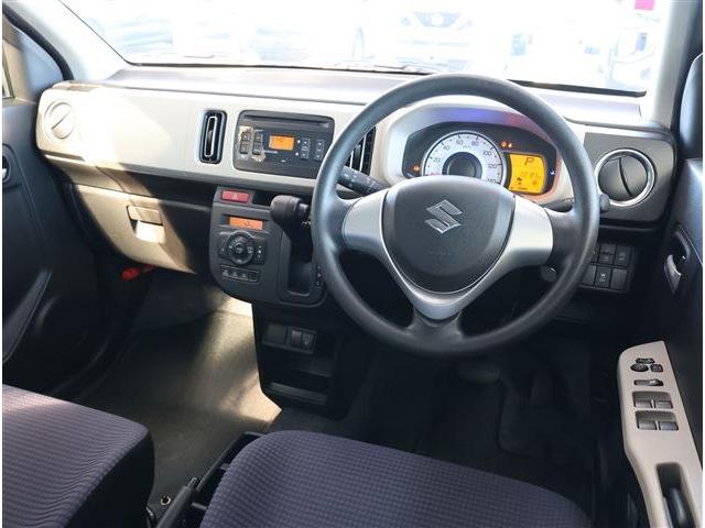 アルト S セーフサポート UPグレードp ディスチャージヘッドランプ フルオートAC リヤハッチ・メッキガーニッシュ付き 衝突被害軽減ブレーキ 後退時ブレーキサポート 電動格納式リモコンドアミラー シートヒーター プライバシーガラスCDデッキ(3枚目)