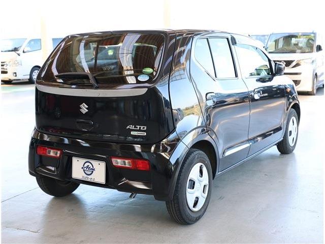 アルト S セーフサポート UPグレードp ディスチャージヘッドランプ フルオートAC リヤハッチ・メッキガーニッシュ付き 衝突被害軽減ブレーキ 後退時ブレーキサポート 電動格納式リモコンドアミラー シートヒーター プライバシーガラスCDデッキ(6枚目)