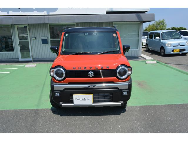 ハスラー タフワイルド　メーカーオプション９インチナビ／フルセグ／全方位モニター／コムテックドラレコ／純正フロアマット／届出済未使用車／純正アルミ（4枚目）