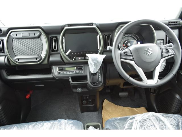 ハスラー タフワイルドターボ　メーカーオプション９インチナビ／フルセグ／全方位モニター／コムテックドラレコ／純正フロアマット／届出済未使用車／純正アルミ／パドルシフト（22枚目）