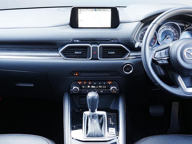 CX-5 25S Lパッケージ 衝突被害軽減システム アダプティブクルーズコントロール 全周囲カメラ オートマチックハイビーム 革シート 電動シート シートヒーター バックカメラ オートライト LEDヘッドランプ Bluetooth(6枚目)