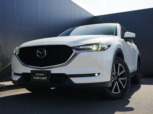 CX-5 25S Lパッケージ 衝突被害軽減システム アダプティブクルーズコントロール 全周囲カメラ オートマチックハイビーム 革シート 電動シート シートヒーター バックカメラ オートライト LEDヘッドランプ Bluetooth(18枚目)