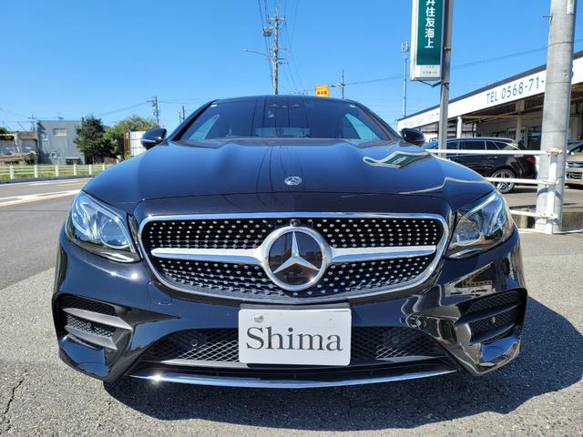 Ｅクラス Ｅ３００　クーペ　スポーツ　純正ナビ　地デジＴＶ　赤／黒革シート　サンルーフ　レーダーセイフティーＰＫＧ　１９インチアルミ　ブラインドスポットモニター　シートヒーター　ベンチレーション　ドライブレコーダー（3枚目）