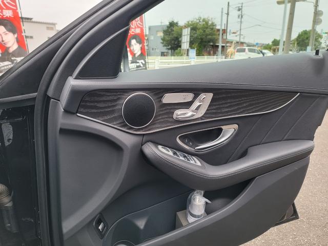 Cクラス C250スポーツ レーダークルーズ 衝突軽減 バックカメラ ブラインドスポットアシスト 運転席メモリー付パワーシート 純正ナビ 地デジTV LEDヘッドライト 黒革シート ETC(27枚目)