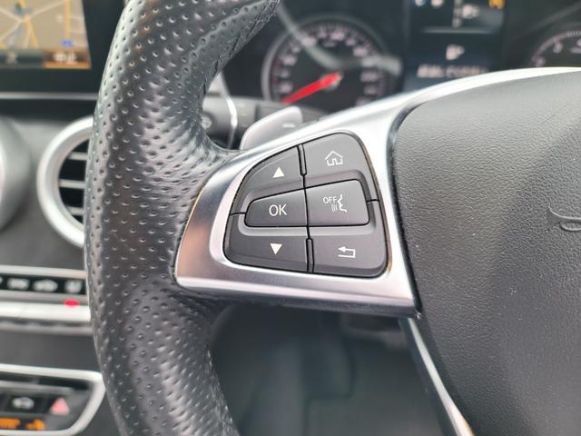 Cクラス C250スポーツ レーダークルーズ 衝突軽減 バックカメラ ブラインドスポットアシスト 運転席メモリー付パワーシート 純正ナビ 地デジTV LEDヘッドライト 黒革シート ETC(32枚目)