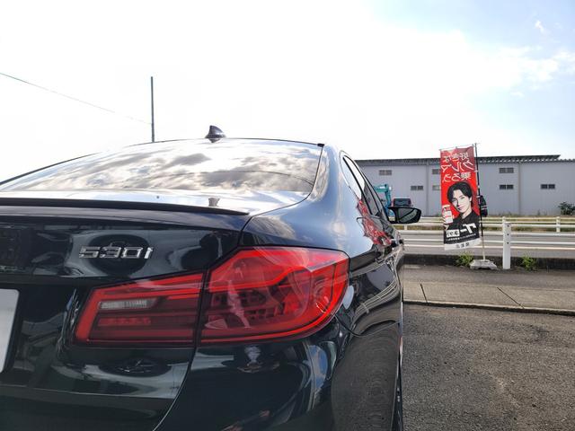 ５シリーズ ５３０ｉ　Ｍスポーツ　３Ｄデザインフロントスポイラー　３Ｄデザインサイドスポイラー　純正ナビ　地デジＴＶ　サンルーフ　白革シート　ＬＥＤライト　パワートランク　ハーマンカートンスピーカー　３６０度カメラ　ＥＴＣ　ドラレコ（65枚目）