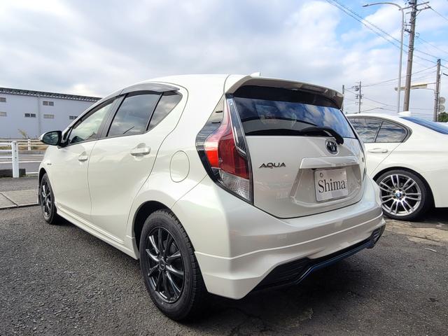 アクア Ｇ　モデリスタエアロ　ケンウッドナビナビ　地デジＴＶ　ＬＥＤヘッド　衝突軽減装置　ＥＴＣ　ドラレコ　スマートキー　プッシュスタート　Ｂｌｕｅｔｏｏｔｈ　オートエアコン　デジタルインナーミラー（4枚目）