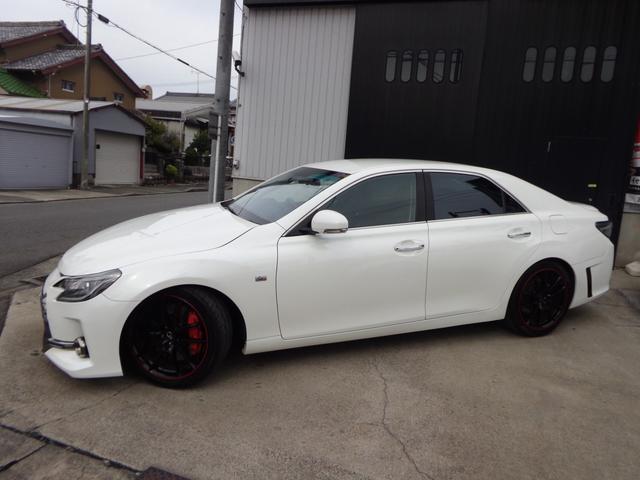 マークＸ ３５０Ｓ　Ｇ’ｓ　ＢＬＩＴＺタワーバーＢＬＩＴＺスロットルコントローラーオプションスクランブルスイッチ付ＴＲＤドアスタビライザー前後ドラレコＧＰＳレーダーナビＴＶバックカメラＢｌｕｅｔｏｏｔｈＬＥＤビームスマキー×２（12枚目）