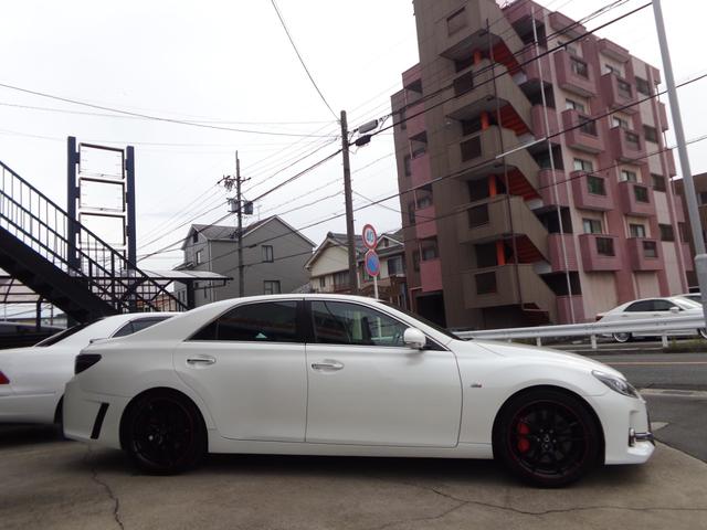 マークＸ ３５０Ｓ　Ｇ’ｓ　ＢＬＩＴＺタワーバーＢＬＩＴＺスロットルコントローラーオプションスクランブルスイッチ付ＴＲＤドアスタビライザー前後ドラレコＧＰＳレーダーナビＴＶバックカメラＢｌｕｅｔｏｏｔｈＬＥＤビームスマキー×２（26枚目）