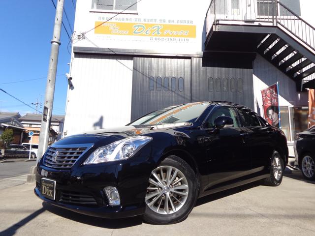 クラウン ロイヤルサルーン　スペシャルナビパッケージ　純正ＨＤＤナビフルセグＴＶバックカメラＤＶＤＣＤクルコンＥＴＣ純正レースシートカバープッシュスタートスマートキー×２純正アルミＨＩＤ（2枚目）