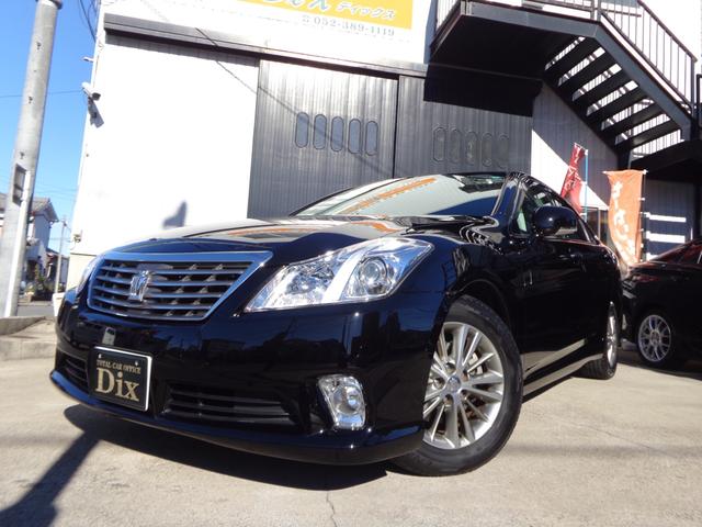 クラウン ロイヤルサルーン　スペシャルナビパッケージ　純正ＨＤＤナビフルセグＴＶバックカメラＤＶＤＣＤクルコンＥＴＣ純正レースシートカバープッシュスタートスマートキー×２純正アルミＨＩＤ（18枚目）