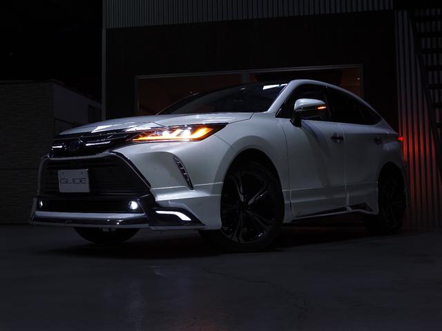 ハリアーハイブリッド Ｚ　レザーパッケージ　モデリスタエアロ＆アルミ＆メッキパーツ＆ＬＥＤパーツ　社外クリアテールランプ　調光サンルーフ　ＪＢＬサウンド　パノラミックビュー　シートヒーター＆クーラー　デジタルミラー　ヘッドアップディスプレイ（17枚目）