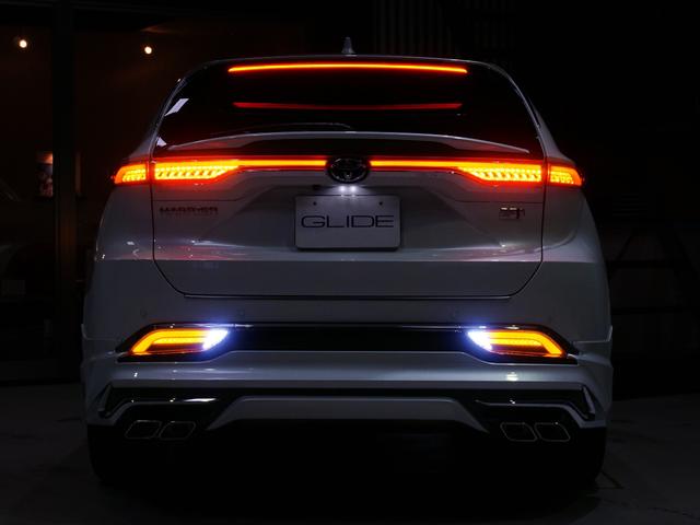 ハリアーハイブリッド Ｚ　レザーパッケージ　モデリスタエアロ＆アルミ＆メッキパーツ＆ＬＥＤパーツ　社外クリアテールランプ　調光サンルーフ　ＪＢＬサウンド　パノラミックビュー　シートヒーター＆クーラー　デジタルミラー　ヘッドアップディスプレイ（42枚目）