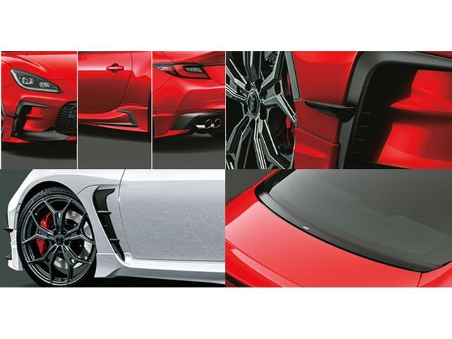 ＧＲ８６ ＲＺ　１オナー　ＧＲエアロ・ブレーキキット・Ｐダンパー・メンバーフレースキット・クイックシフトレバー　ＨＫＳ車高調　Ｒ１チタンマフラー　純正９インチナビ・ＴＶ・ＤＶＤ・Ｂカメラ・ＥＴＣ・ドラレコ　ＴＶキャン（6枚目）