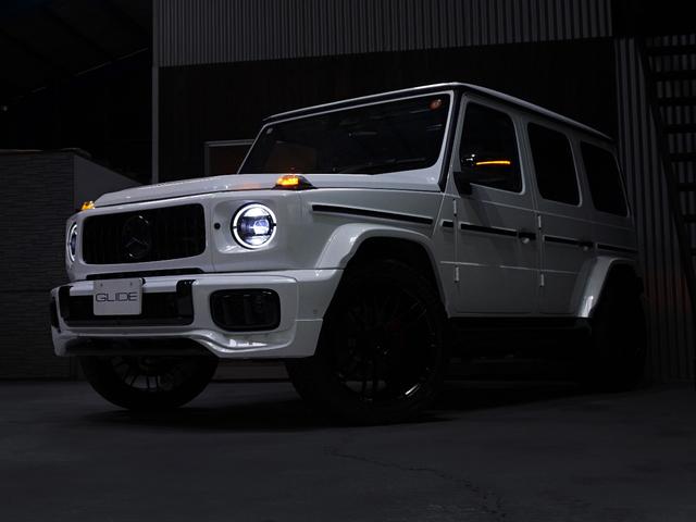 Gクラス G450d AMGラインパッケージ グリッドカスタムver. グリッドカーボンスポイラー&グリルフィン&22インチ&電動サイド&ラゲッジボード ナイトPKG仕様 G63純正グリル MANUFAKTURプログラム・プラス デジタルミラー(6枚目)