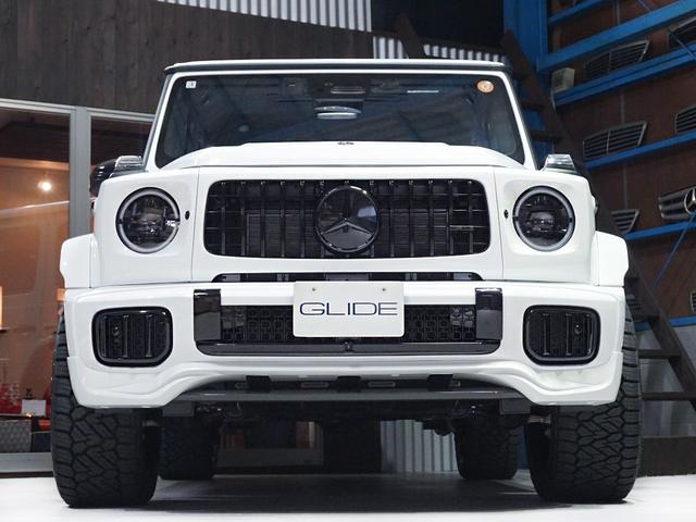 Gクラス G450d AMGラインパッケージ グリッドカスタムver. グリッドカーボンスポイラー&グリルフィン&22インチ&電動サイド&ラゲッジボード ナイトPKG仕様 G63純正グリル MANUFAKTURプログラム・プラス デジタルミラー(11枚目)