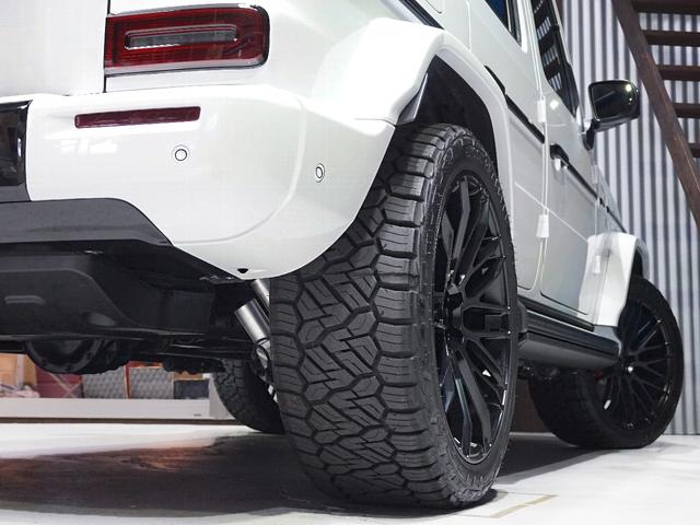 Gクラス G450d AMGラインパッケージ グリッドカスタムver. グリッドカーボンスポイラー&グリルフィン&22インチ&電動サイド&ラゲッジボード ナイトPKG仕様 G63純正グリル MANUFAKTURプログラム・プラス デジタルミラー(29枚目)