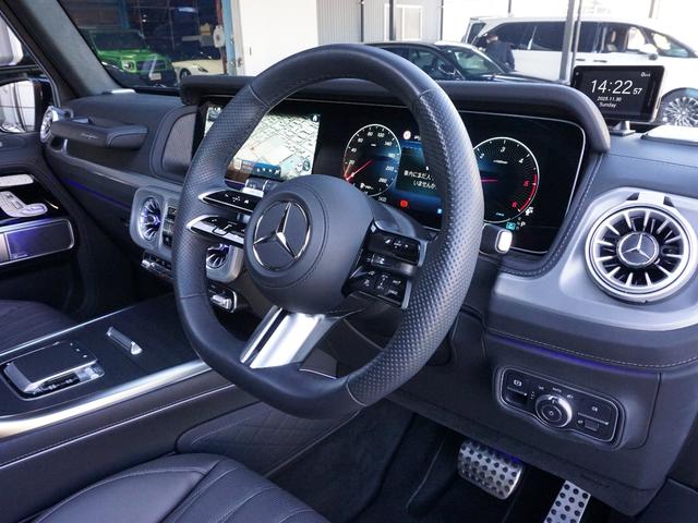 Gクラス G450d AMGラインパッケージ グリッドカスタムver. グリッドカーボンスポイラー&グリルフィン&22インチ&電動サイド&ラゲッジボード ナイトPKG仕様 G63純正グリル MANUFAKTURプログラム・プラス デジタルミラー(44枚目)