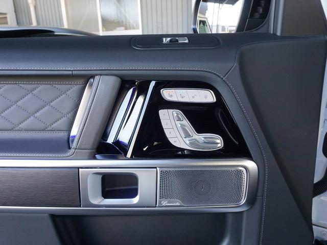 Gクラス G450d AMGラインパッケージ グリッドカスタムver. グリッドカーボンスポイラー&グリルフィン&22インチ&電動サイド&ラゲッジボード ナイトPKG仕様 G63純正グリル MANUFAKTURプログラム・プラス デジタルミラー(56枚目)