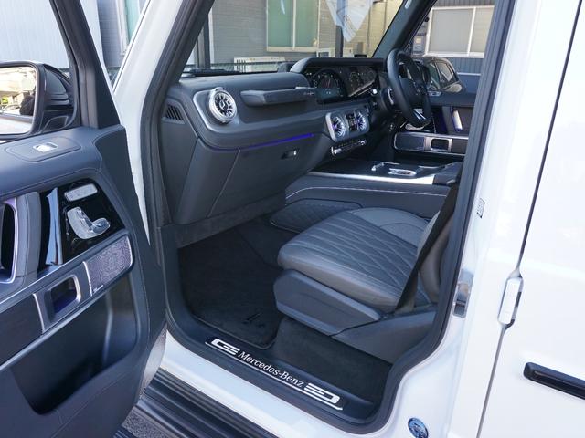 Gクラス G450d AMGラインパッケージ グリッドカスタムver. グリッドカーボンスポイラー&グリルフィン&22インチ&電動サイド&ラゲッジボード ナイトPKG仕様 G63純正グリル MANUFAKTURプログラム・プラス デジタルミラー(59枚目)