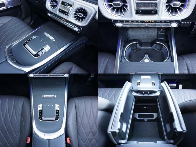 Gクラス G450d AMGラインパッケージ グリッドカスタムver. グリッドカーボンスポイラー&グリルフィン&22インチ&電動サイド&ラゲッジボード ナイトPKG仕様 G63純正グリル MANUFAKTURプログラム・プラス デジタルミラー(65枚目)