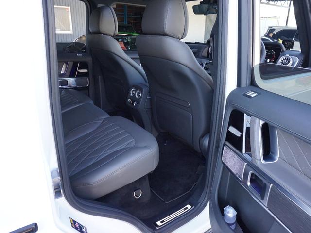 Gクラス G450d AMGラインパッケージ グリッドカスタムver. グリッドカーボンスポイラー&グリルフィン&22インチ&電動サイド&ラゲッジボード ナイトPKG仕様 G63純正グリル MANUFAKTURプログラム・プラス デジタルミラー(70枚目)