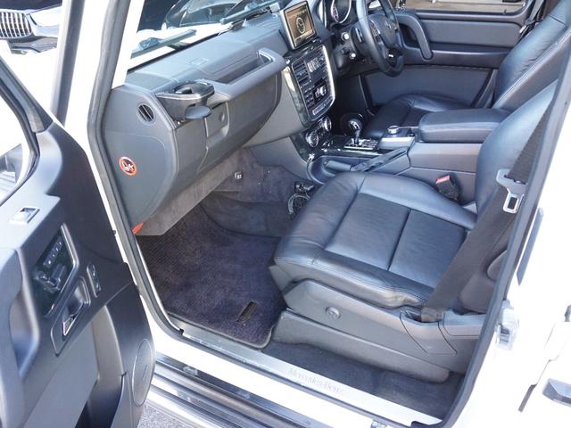 Ｇクラス Ｇ３５０ｄ　ラグジュアリーＰＫＧ　ＡＭＧ１９インチ　純正サイド＆バックカメラ　ドリンクホルダー２個　黒革・前席シートヒーター　サンルーフ　キーレス２個（47枚目）