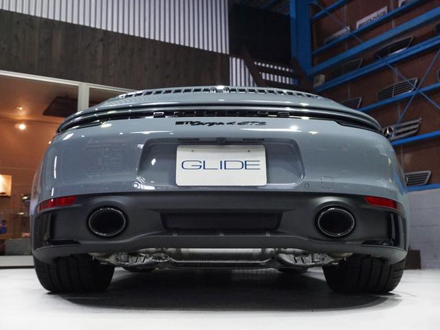 911 911タルガ4GTS Fリフト リアアスクル LEDマトリクス GTSインテリア&マットカーボンインテリア&ハイグロスエクステリアPKG マットカーボンGTステア&イルミ付ドアシルガード PDCC BOSE ブルー幌(21枚目)