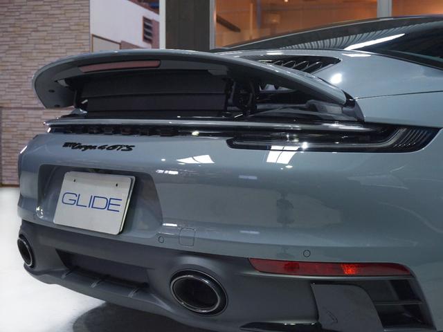 911 911タルガ4GTS Fリフト リアアスクル LEDマトリクス GTSインテリア&マットカーボンインテリア&ハイグロスエクステリアPKG マットカーボンGTステア&イルミ付ドアシルガード PDCC BOSE ブルー幌(24枚目)