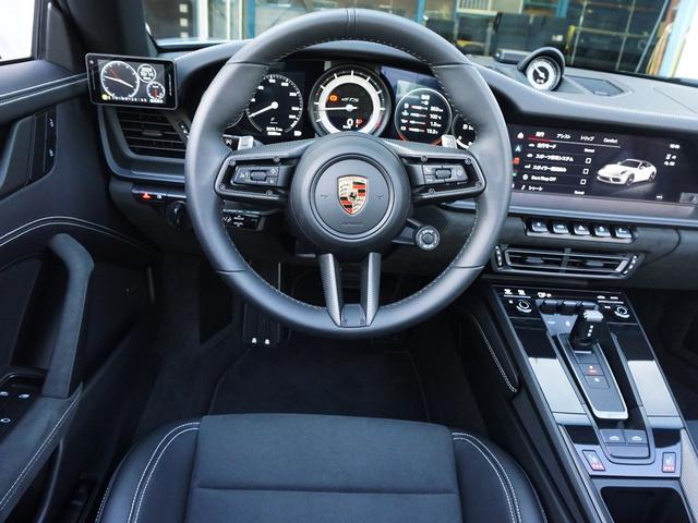 911 911タルガ4GTS Fリフト リアアスクル LEDマトリクス GTSインテリア&マットカーボンインテリア&ハイグロスエクステリアPKG マットカーボンGTステア&イルミ付ドアシルガード PDCC BOSE ブルー幌(44枚目)