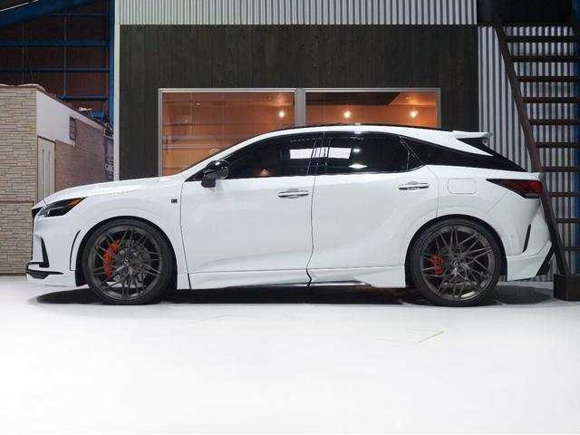 RX RX500h Fスポーツパフォーマンス TRDエアロダイナミクスPKG M’Sリアゲートスポイラ T&Tフォージド24インチ ESPELIRダウンサス マクレビ パノラマルーフ 輻射ヒーター 寒冷地 TVキャン リアスモーク OP21インチ(6枚目)