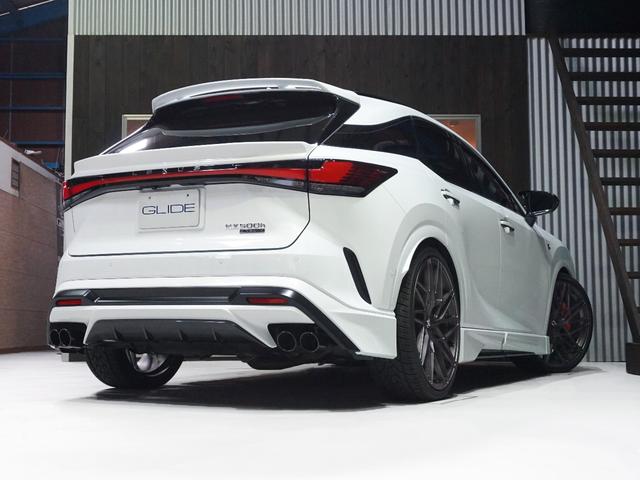 RX RX500h Fスポーツパフォーマンス TRDエアロダイナミクスPKG M’Sリアゲートスポイラ T&Tフォージド24インチ ESPELIRダウンサス マクレビ パノラマルーフ 輻射ヒーター 寒冷地 TVキャン リアスモーク OP21インチ(7枚目)