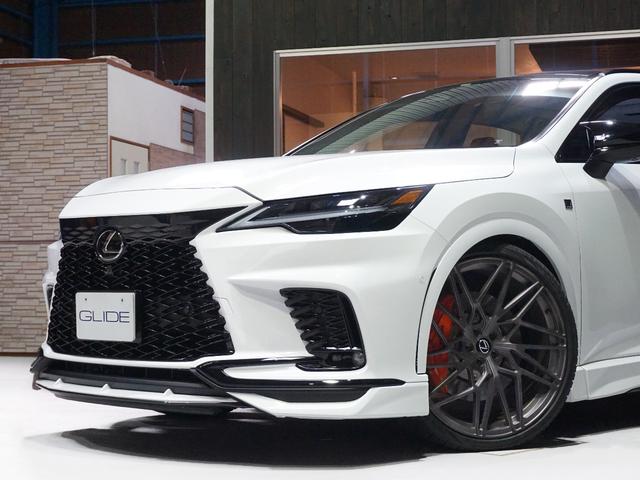 RX RX500h Fスポーツパフォーマンス TRDエアロダイナミクスPKG M’Sリアゲートスポイラ T&Tフォージド24インチ ESPELIRダウンサス マクレビ パノラマルーフ 輻射ヒーター 寒冷地 TVキャン リアスモーク OP21インチ(11枚目)