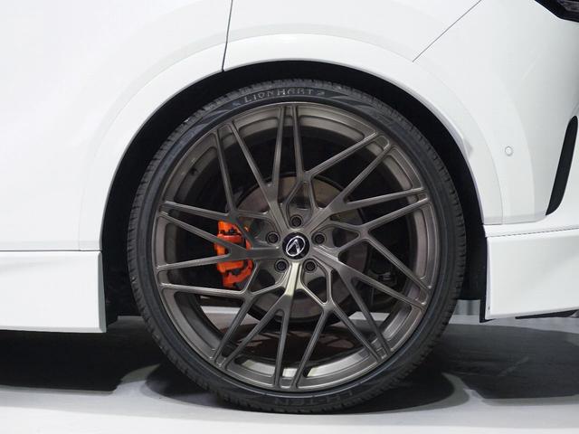 RX RX500h Fスポーツパフォーマンス TRDエアロダイナミクスPKG M’Sリアゲートスポイラ T&Tフォージド24インチ ESPELIRダウンサス マクレビ パノラマルーフ 輻射ヒーター 寒冷地 TVキャン リアスモーク OP21インチ(18枚目)